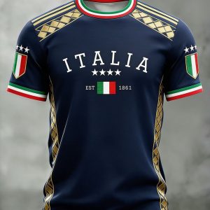 Performance Tee Italy World Cup 2026 Soccer Champion Vibes Fan Appreciation Gift - GowGowStore