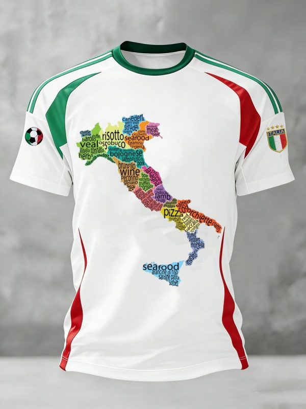 Italy FIFA World Cup 2026 Tee Team Spirit Shirt Gift For Husband - GowGowStore