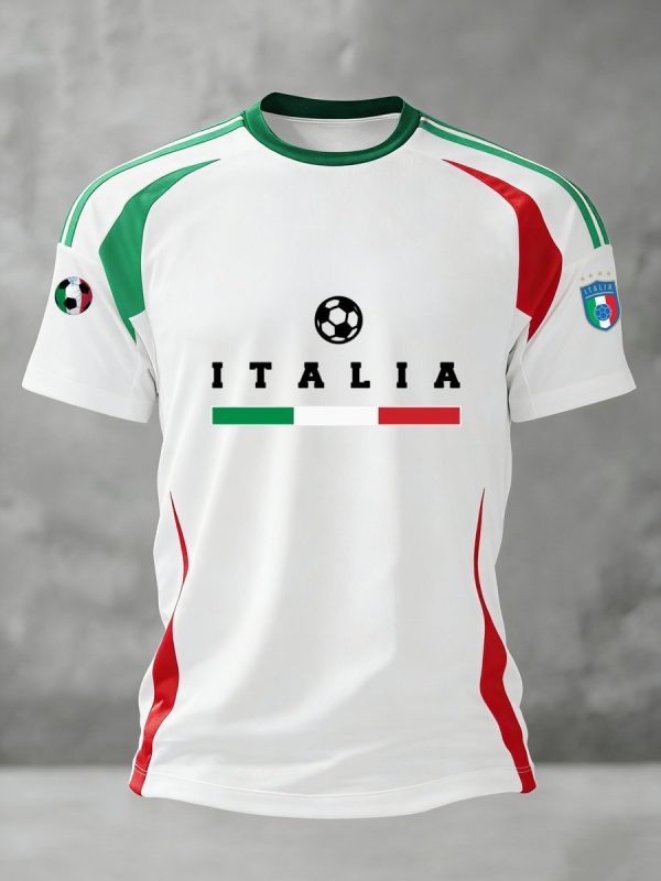 Italy World Cup 2026 Soccer Shirt Game Day Fan Apparel Gift For Husband - GowGowStore