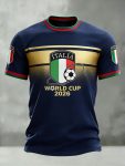 Crew Tee Italy 2026 FIFA World Cup Soccer Nation Tee Birthday Gift For Him - GowGowStore