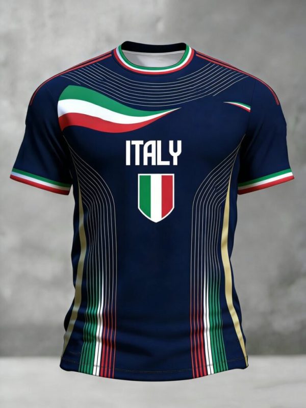 Italy Graphic Tee FIFA World Cup 2026 Soccer Nation Tee Holiday Gift Idea - GowGowStore