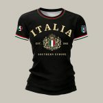 Italy 2026 World Cup Graphic Tee National Team Pride Shirt Gift For Soccer Lovers - GowGowStore