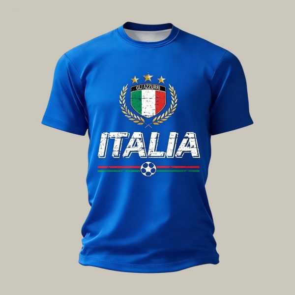 Tee Italy FIFA World Cup 2026 Fan Zone Apparel Gift For Boyfriend - GowGowStore