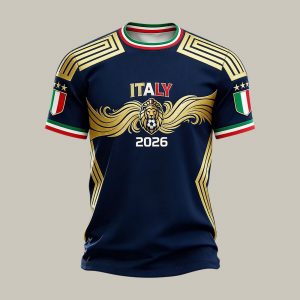 Italy FIFA World Cup 2026 T-Shirt National Team Pride Shirt Gift For The Whole Family - GowGowStore
