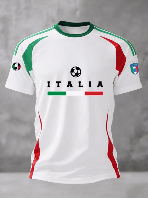 2026 World Cup Italy Graphic Tee Soccer Pride Apparel Gift For Soccer Lovers - GowGowStore