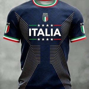 2026 World Cup Italy Performance Tee Game Time Fan Gear Gift For Husband - GowGowStore