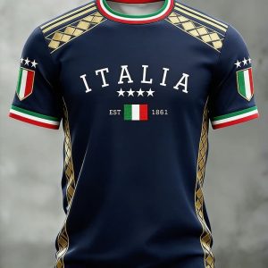 Italy Soccer Shirt FIFA World Cup 2026 World Cup Spirit Wear Gift For Soccer Fans - GowGowStore