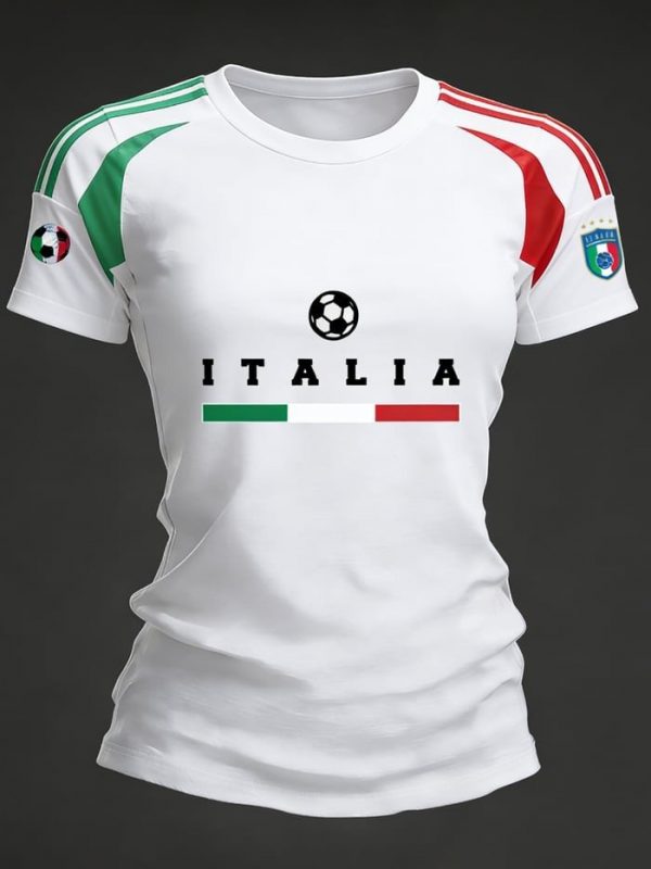 Italy 2026 FIFA World Cup T-Shirt Soccer Nation Tee Surprise Gift For Fans - GowGowStore