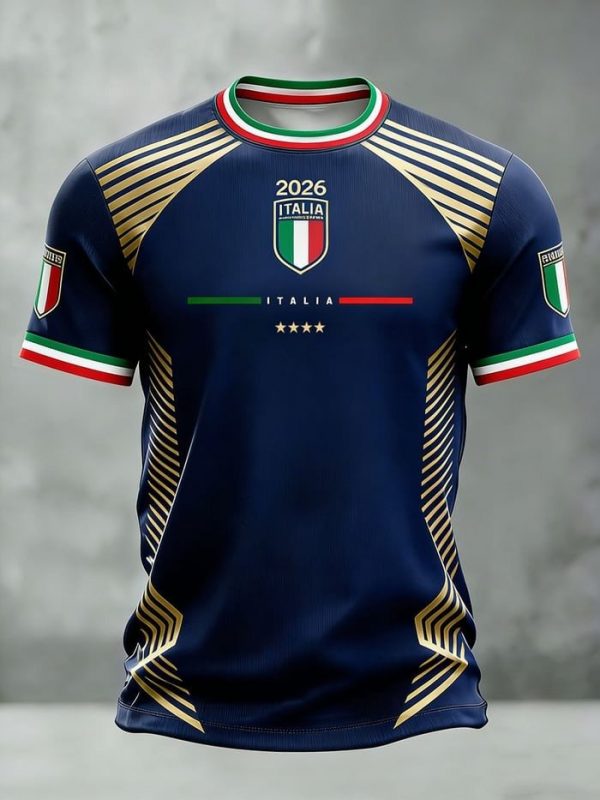 Italy 2026 FIFA World Cup Tee Football Fan Favorite Surprise Gift For Fans - GowGowStore