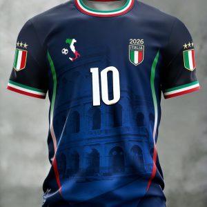 Italy World Cup 2026 Soccer Shirt Soccer Pride Apparel Gift For Dad - GowGowStore