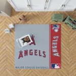 Los Angeles Angels MLB Baseball American League Floor Carpet Rug Mat