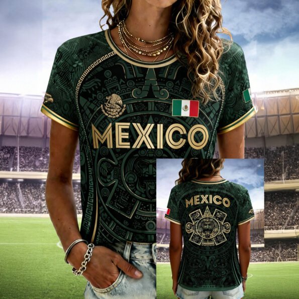 Mexico Crew Tee 2026 World Cup Tailgate Day Shirt Gift For Soccer Fans - GowGowStore