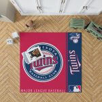 Minnesota Twins MLB Baseball American League Floor Carpet Rug Mat