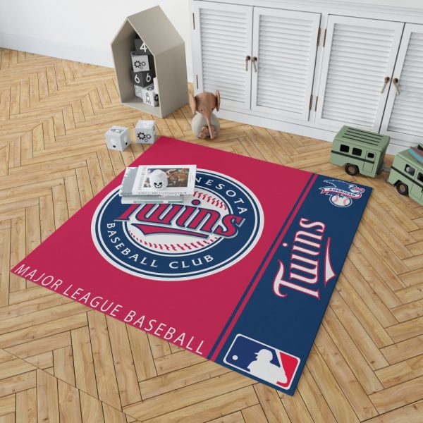 Minnesota Twins MLB Baseball American League Floor Carpet Rug Mat
