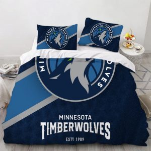 Minnesota Basketball Sport Bedding Set