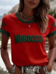 2026 World Cup Morocco T-Shirt Soccer Pride Apparel Gift For Soccer Fans - GowGowStore