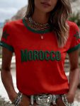 2026 World Cup Morocco T-Shirt Soccer Pride Apparel Gift For Soccer Fans - GowGowStore