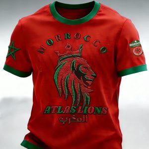 2026 FIFA World Cup Morocco Graphic Tee Football Fan Favorite Gift For Women - GowGowStore