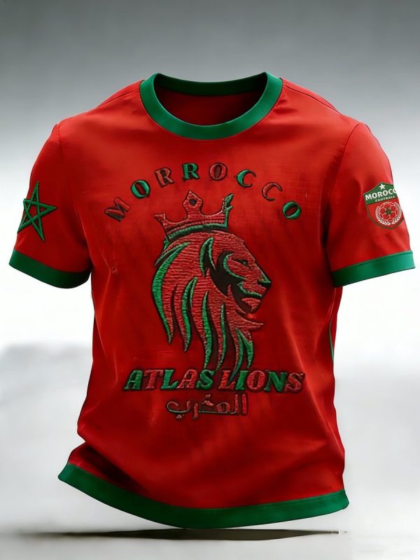 2026 FIFA World Cup Morocco Graphic Tee Football Fan Favorite Gift For Women - GowGowStore