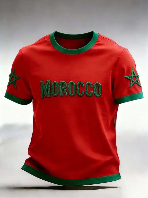 Morocco 2026 FIFA World Cup Performance Tee World Cup Spirit Wear Gift For Football Fans - GowGowStore