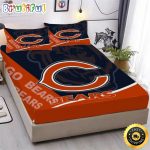 NFL Chicago Bears New Design In Dark Blue Bedding Set V2