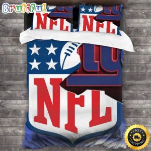 NFL New York Giants Navy Blue Bedding Set