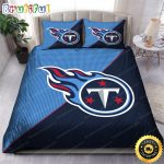NFL Tennessee Titans Navy Blue Bedding Set