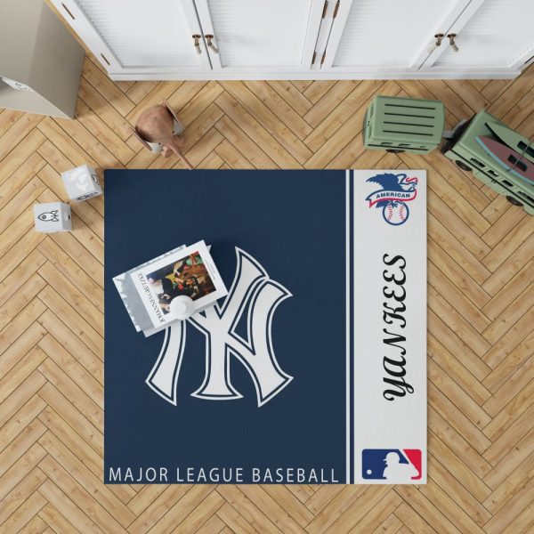 New York Yankees MLB Baseball American League Floor Carpet Rug Mat