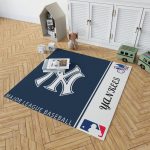 New York Yankees MLB Baseball American League Floor Carpet Rug Mat