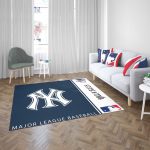 New York Yankees MLB Baseball American League Floor Carpet Rug Mat