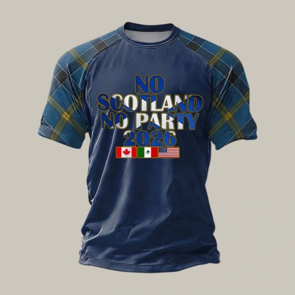 Scotland World Cup 2026 Graphic Tee Soccer Pride Apparel Gift For Soccer Fans - GowGowStore