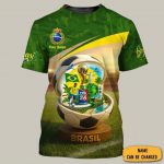 FIFA World Cup 2026 Brazil Performance Tee Game Day Fan Apparel Gift For Soccer Fans - GowGowStore