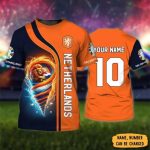 Tee Netherlands World Cup 2026 Soccer Nation Tee Gift For Husband - GowGowStore