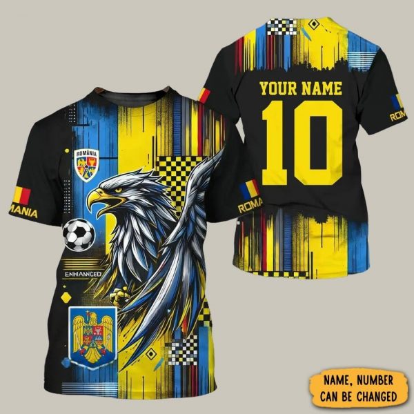 Tee Romania 2026 World Cup Soccer Nation Pride Gift For The Whole Family - GowGowStore