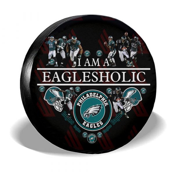Philadelphia Eagles Spare Tire Cover Custom For Holic Fans