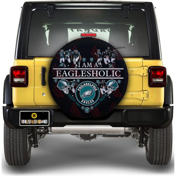 Philadelphia Eagles Spare Tire Cover Custom For Holic Fans