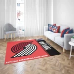 Portland Trail Blazers NBA Basketball Floor Rug