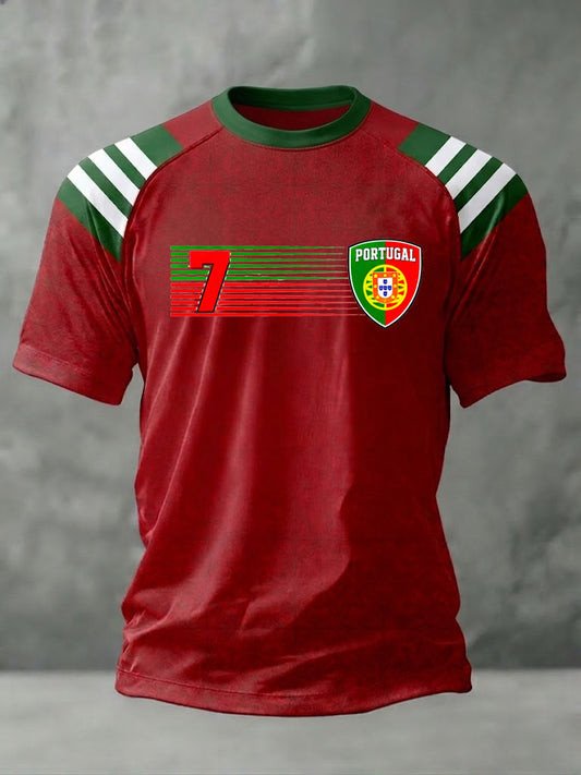2026 World Cup Portugal CR7 Fan Edition Soccer Shirt Kickoff Day Shirt Gift For Football Fans - GowGowStore