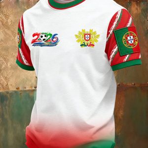 Portugal Tee 2026 FIFA World Cup Soccer Pride Apparel Mother's Day Present - GowGowStore