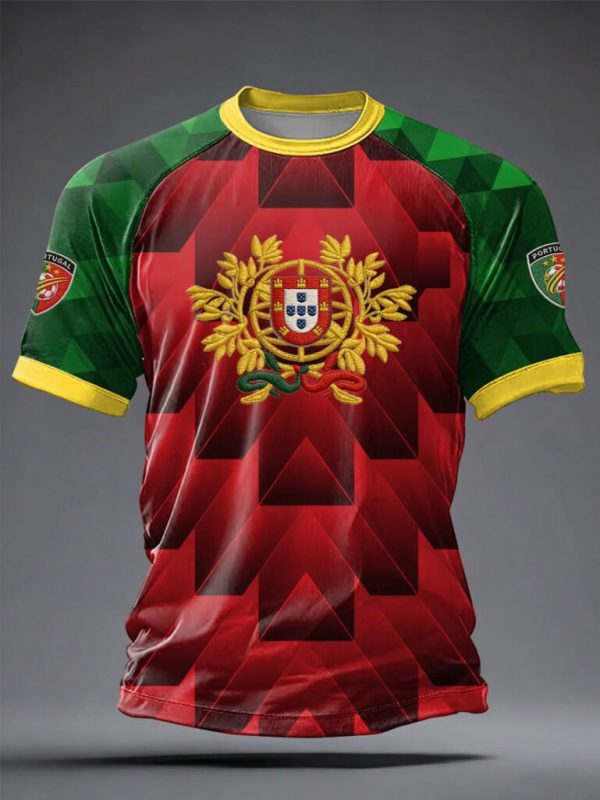 Crew Tee Portugal 2026 FIFA World Cup National Team Pride Shirt Surprise Gift For Fans - GowGowStore