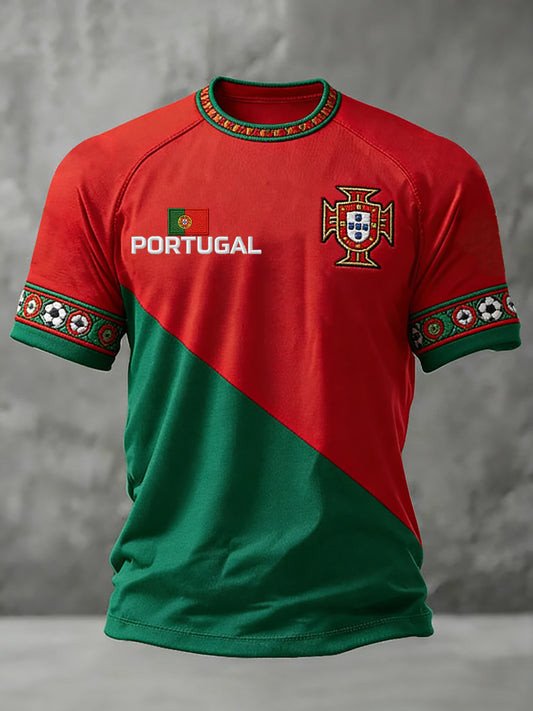 Portugal Graphic Tee FIFA World Cup 2026 Soccer Pride Apparel Gift For Men - GowGowStore