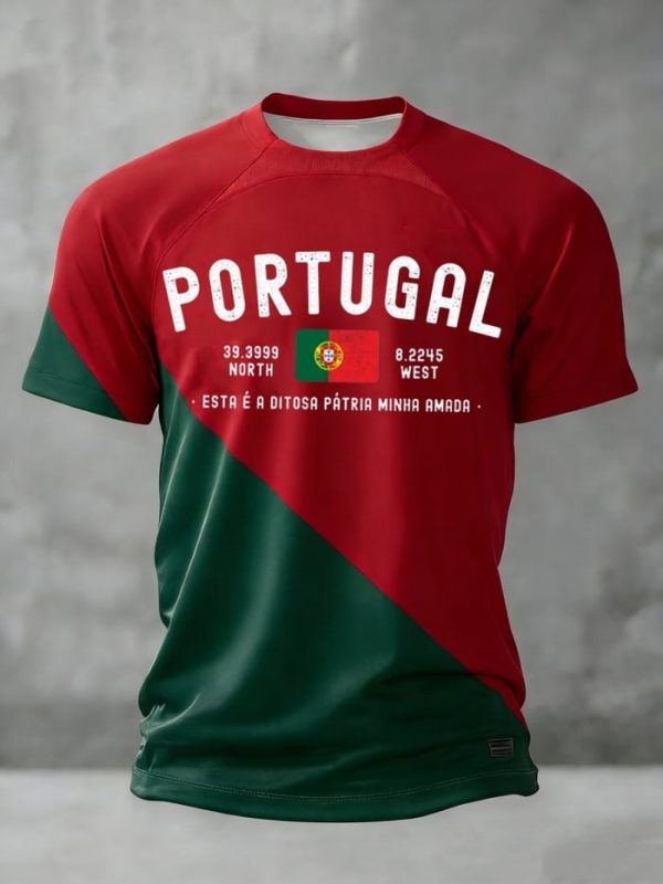 2026 World Cup Portugal Crew Tee Kickoff Day Shirt Mother's Day Present - GowGowStore