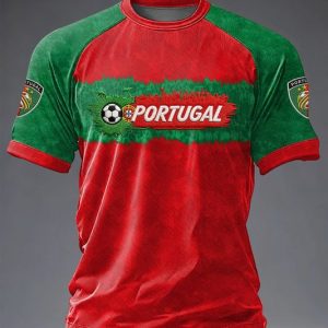 2026 World Cup Portugal CR7 Fan Edition Graphic Tee Soccer Champion Vibes Gift For Boyfriend - GowGowStore
