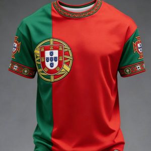 Portugal Crew Tee FIFA World Cup 2026 Match Day Essential Fan Appreciation Gift - GowGowStore