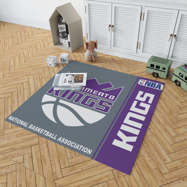 Sacramento Kings NBA Basketball Floor Rug