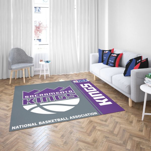Sacramento Kings NBA Basketball Floor Rug