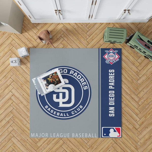 San Diego Padres MLB Baseball National League Floor Carpet Rug Mat