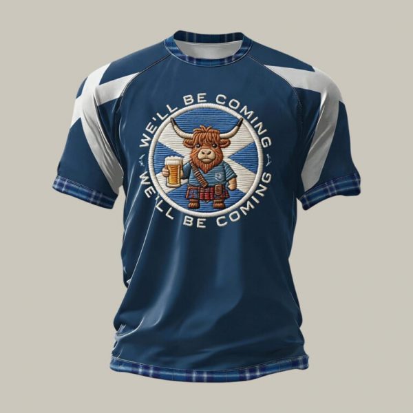 Scotland World Cup 2026 Crew Tee Soccer Champion Vibes Gift For Women - GowGowStore