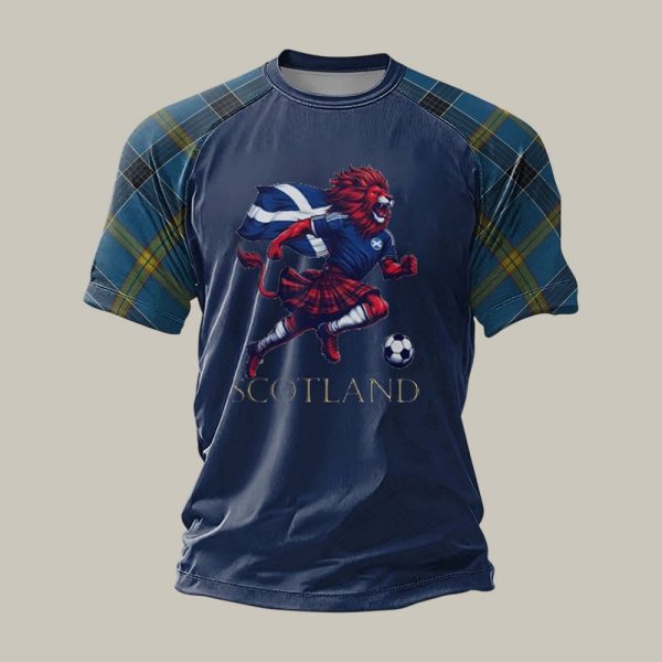 Crew Tee Scotland 2026 FIFA World Cup Football Fan Favorite Gift For Wife - GowGowStore