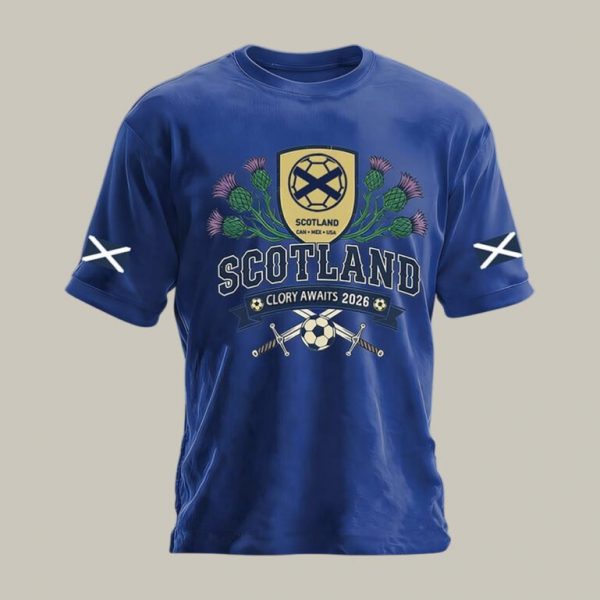 Fan Shirt Scotland 2026 World Cup Football Fan Favorite Surprise Gift For Fans - GowGowStore